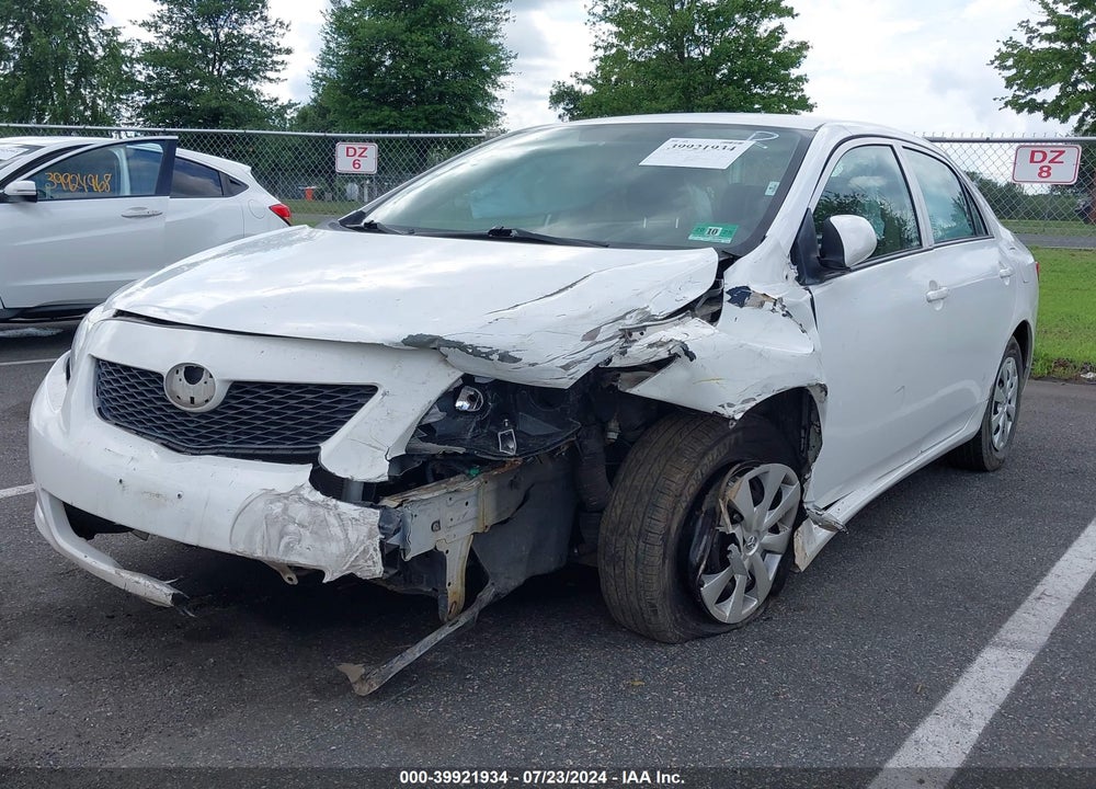 2010 TOYOTA COROLLA LE VIN: 1NXBU4EE7AZ184058