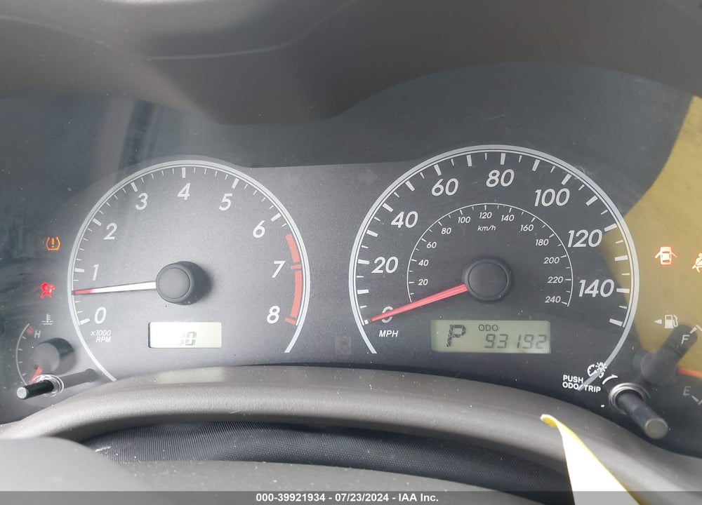 2010 TOYOTA COROLLA LE VIN: 1NXBU4EE7AZ184058