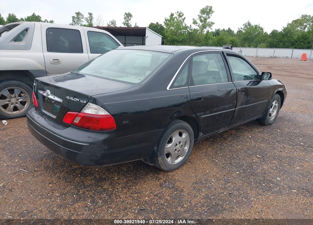 2004 TOYOTA AVALON XLS VIN: 4T1BF28B14U379027