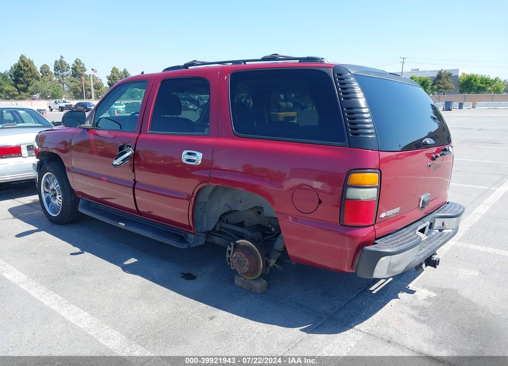 2006 CHEVROLET TAHOE LS VIN: 1GNEC13V46R138579