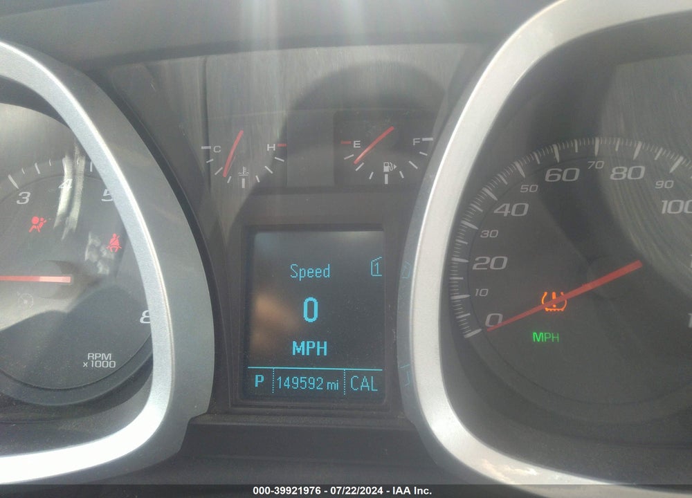 2012 CHEVROLET EQUINOX 1LT VIN: 2GNALDEK0C1139980