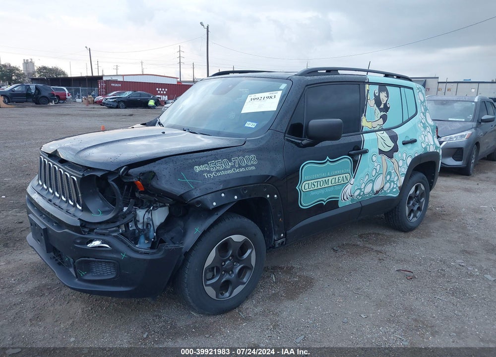 2018 JEEP RENEGADE SPORT 4X4 VIN: ZACCJBAB2JPH51747