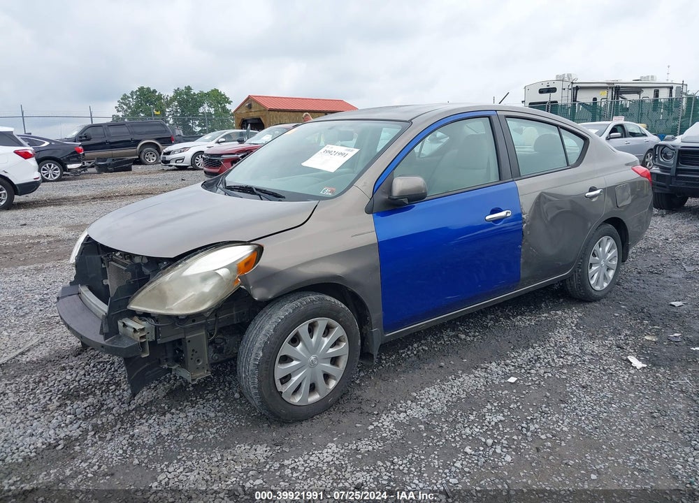 2012 NISSAN VERSA 1.6 SV VIN: 3N1CN7APXCL867970