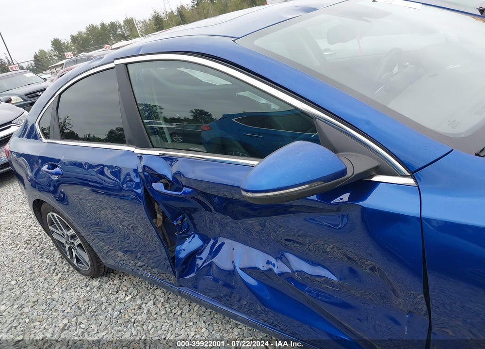 2021 KIA FORTE EX VIN: 3KPF54AD8ME411034