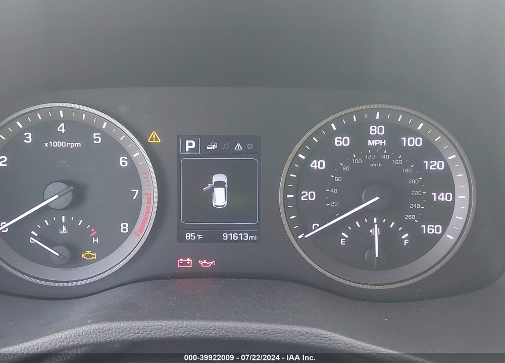 2017 HYUNDAI TUCSON SE VIN: KM8J23A42HU482116