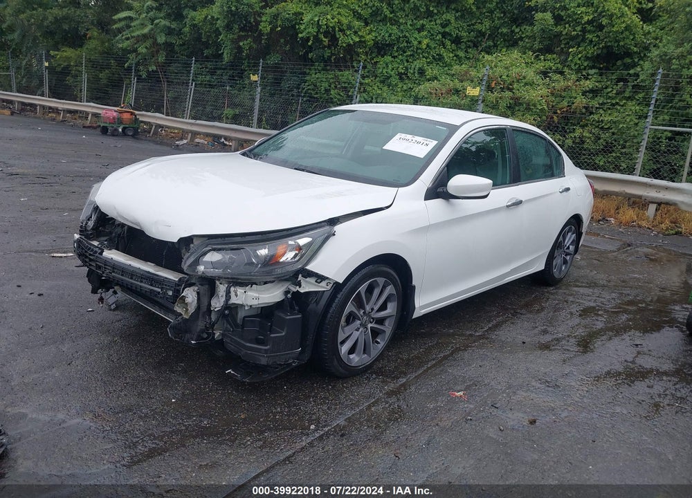 2014 HONDA ACCORD SPORT VIN: 1HGCR2F57EA093605