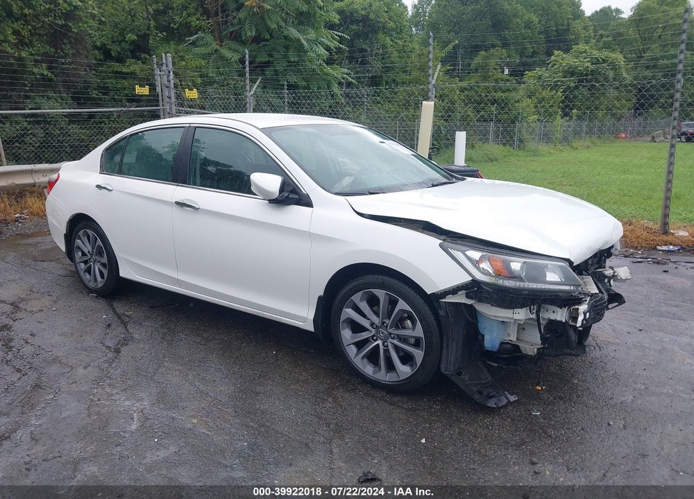 2014 HONDA ACCORD SPORT VIN: 1HGCR2F57EA093605