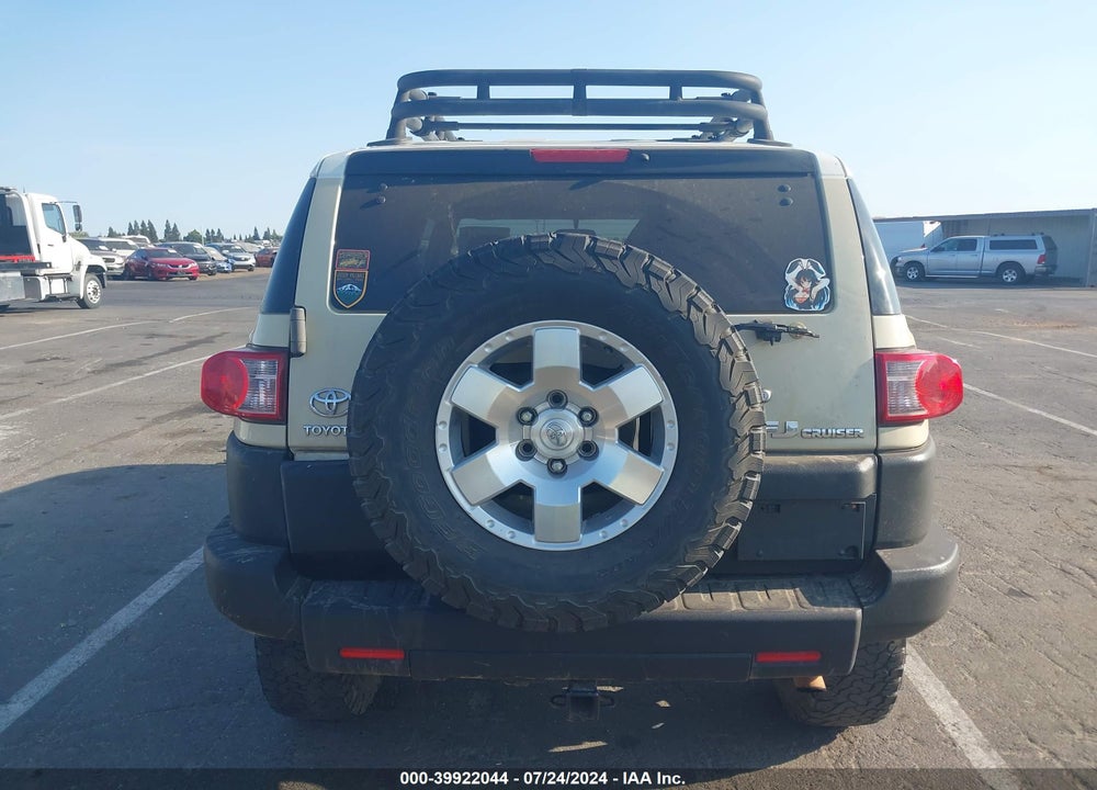 2008 TOYOTA FJ CRUISER VIN: JTEBU11F38K021569