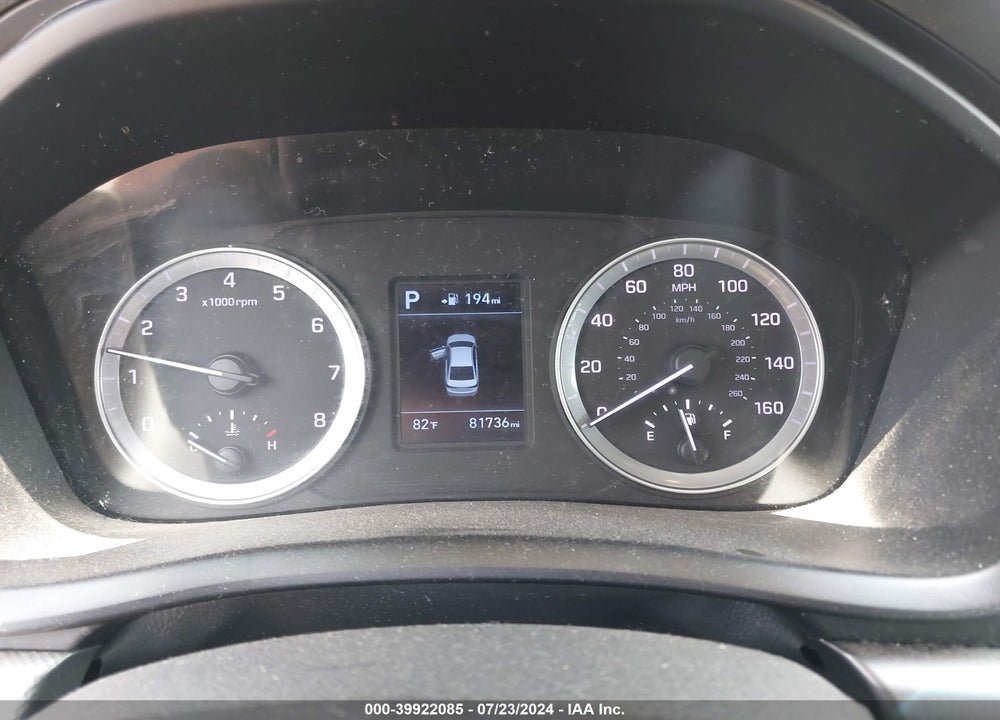 2019 HYUNDAI SONATA VIN: 5NPE24AF7KH772558