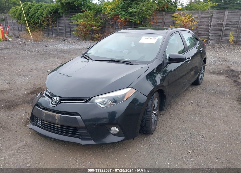 2016 TOYOTA COROLLA LE PLUS VIN: 2T1BURHE3GC583603