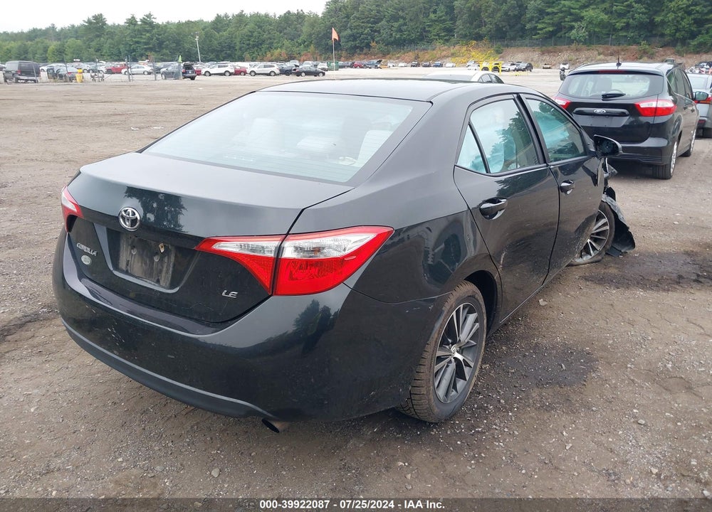 2016 TOYOTA COROLLA LE PLUS VIN: 2T1BURHE3GC583603
