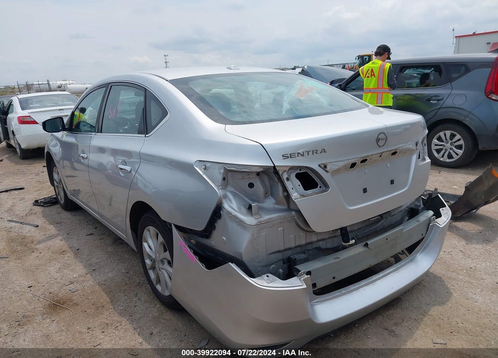 2017 NISSAN SENTRA SV VIN: 3N1AB7AP6HY353513