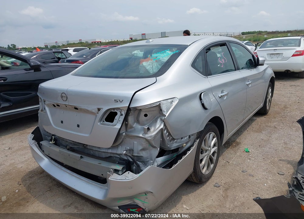 2017 NISSAN SENTRA SV VIN: 3N1AB7AP6HY353513