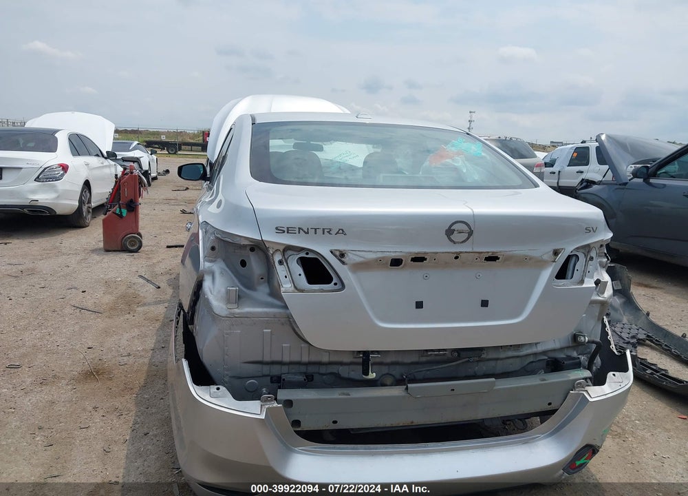 2017 NISSAN SENTRA SV VIN: 3N1AB7AP6HY353513