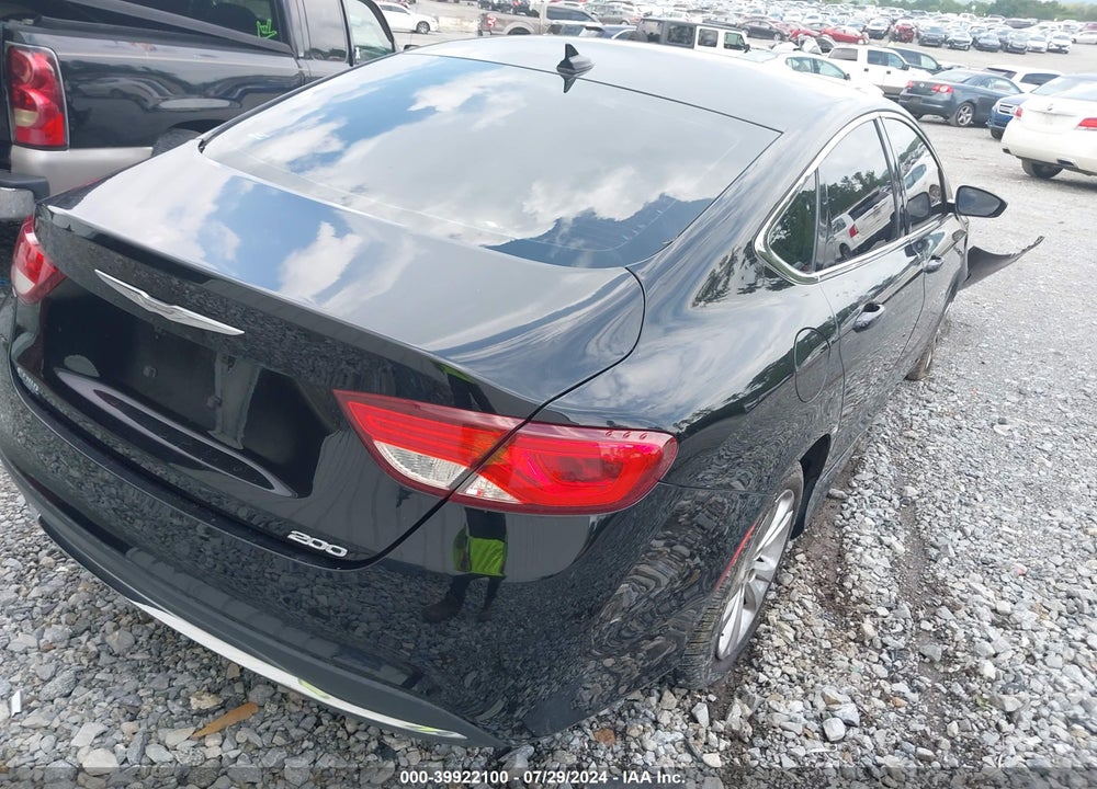 2016 CHRYSLER 200 LIMITED PLATINUM VIN: 1C3CCCAB5GN179126