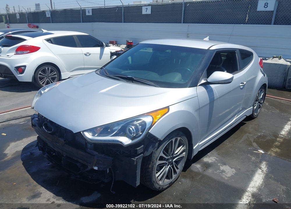 2016 HYUNDAI VELOSTER TURBO VIN: KMHTC6AE7GU255549