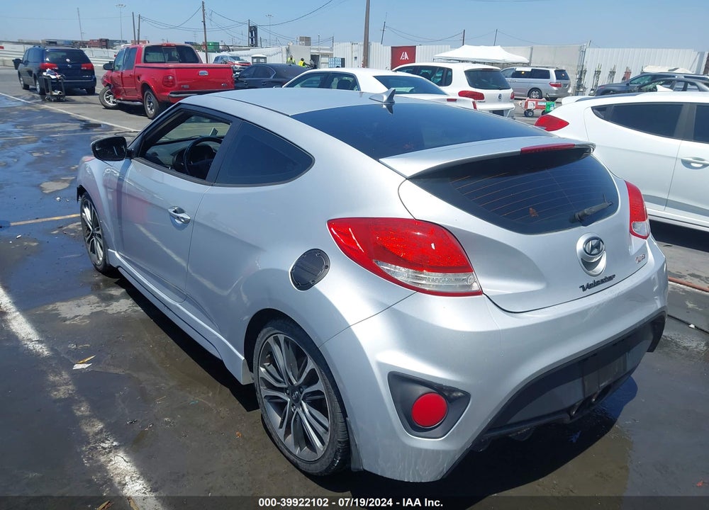 2016 HYUNDAI VELOSTER TURBO VIN: KMHTC6AE7GU255549