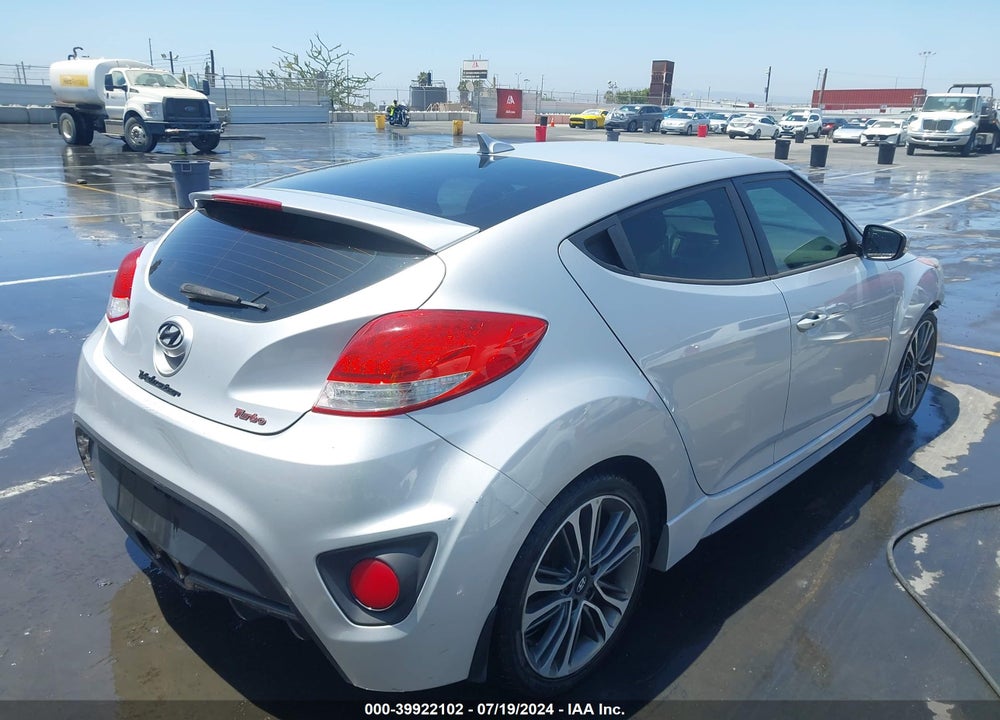 2016 HYUNDAI VELOSTER TURBO VIN: KMHTC6AE7GU255549