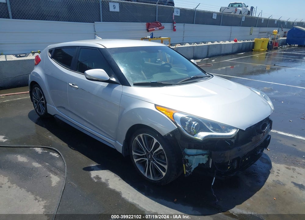 2016 HYUNDAI VELOSTER TURBO VIN: KMHTC6AE7GU255549