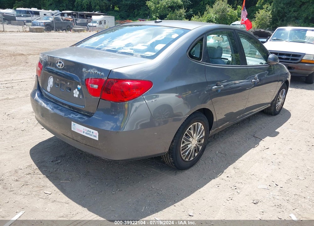 2008 HYUNDAI ELANTRA GLS/SE VIN: KMHDU46D28U324252