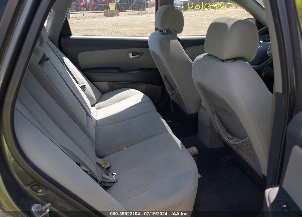 2008 HYUNDAI ELANTRA GLS/SE VIN: KMHDU46D28U324252