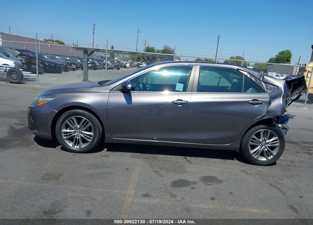 2016 TOYOTA CAMRY SE VIN: 4T1BF1FK9GU118617