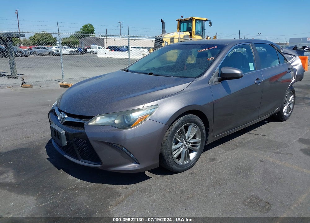 2016 TOYOTA CAMRY SE VIN: 4T1BF1FK9GU118617
