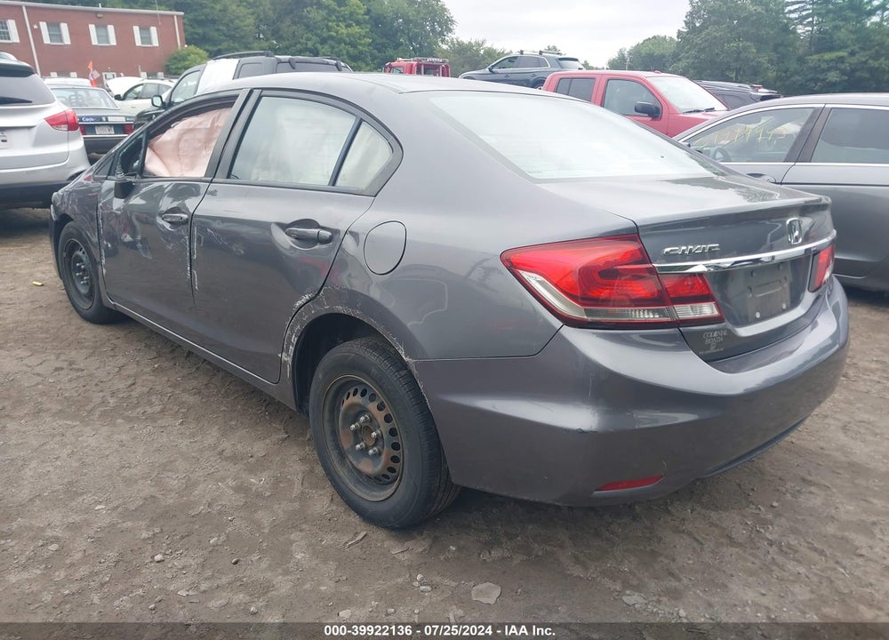 2014 HONDA CIVIC LX VIN: 2HGFB2F55EH515504