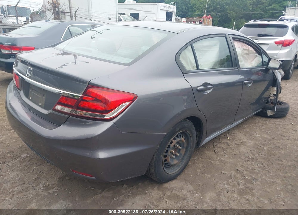 2014 HONDA CIVIC LX VIN: 2HGFB2F55EH515504