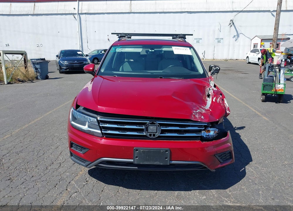 2019 VOLKSWAGEN TIGUAN 2.0T SE/2.0T SEL/2.0T SEL R-LINE/2.0T SEL R-LINE BLACK VIN: 3VV2B7AX2KM040024