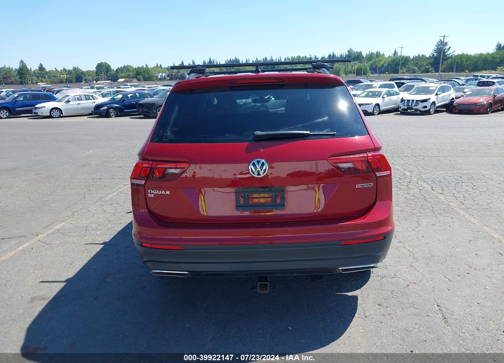 2019 VOLKSWAGEN TIGUAN 2.0T SE/2.0T SEL/2.0T SEL R-LINE/2.0T SEL R-LINE BLACK VIN: 3VV2B7AX2KM040024