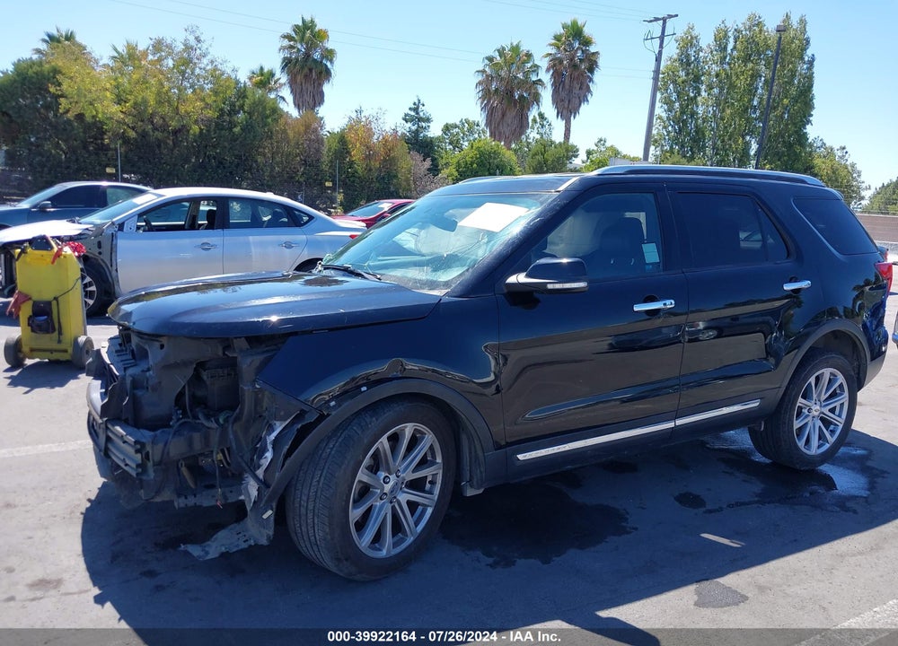 2017 FORD EXPLORER LIMITED VIN: 1FM5K7F87HGB83773