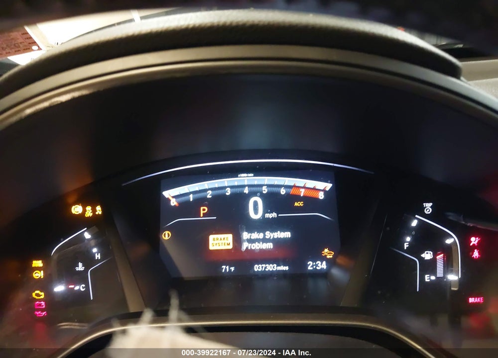 2019 HONDA CR-V EX-L VIN: 2HKRW2H84KH640424