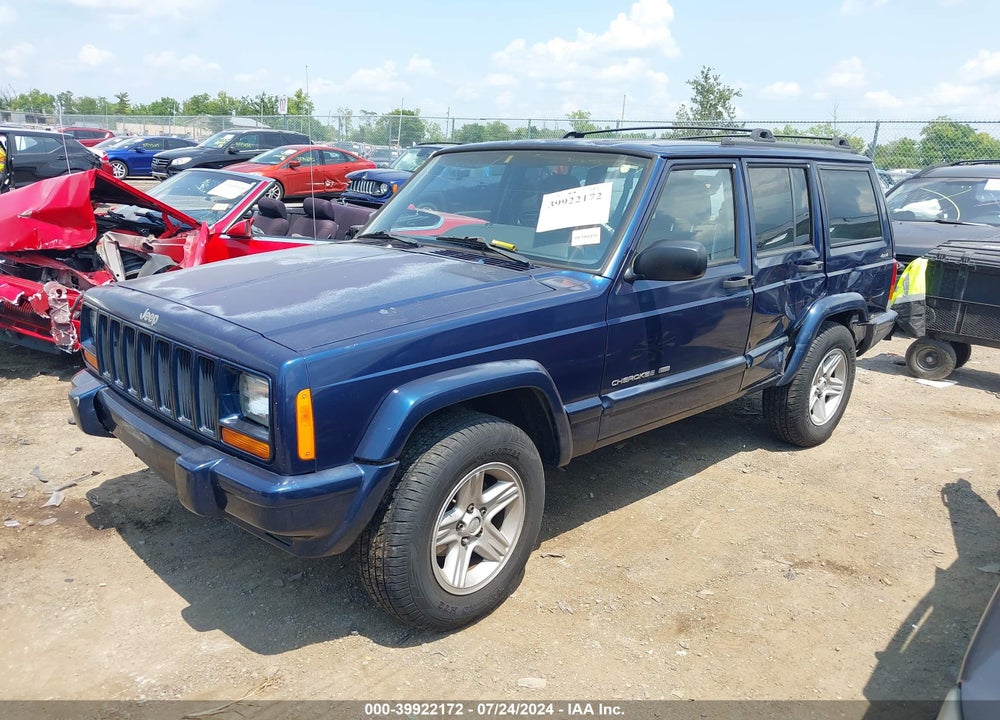 2001 JEEP CHEROKEE LIMITED/SPORT VIN: 1J4FF58S01L616464