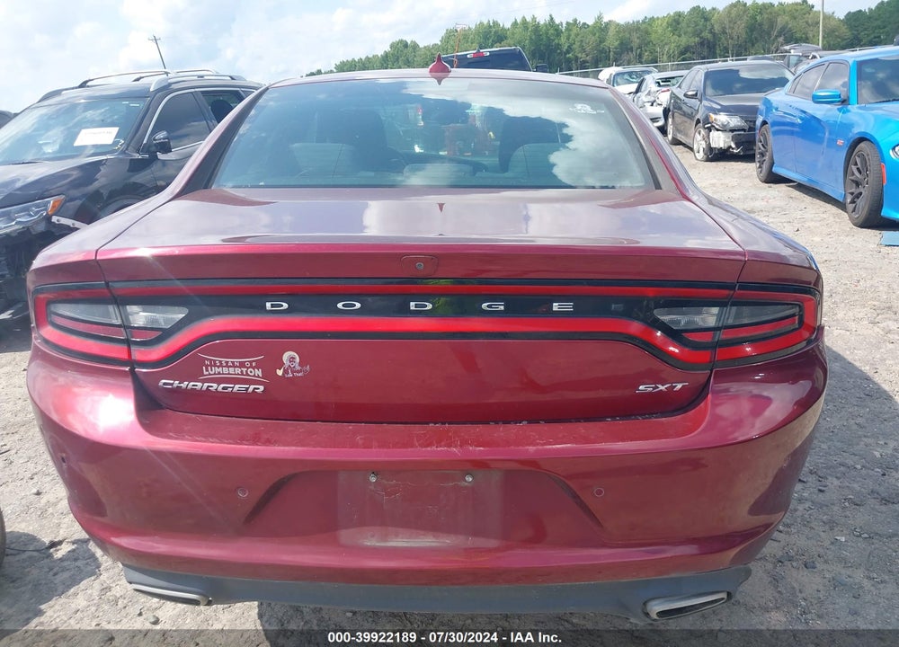 2018 DODGE CHARGER SXT PLUS RWD VIN: 2C3CDXHG0JH133810