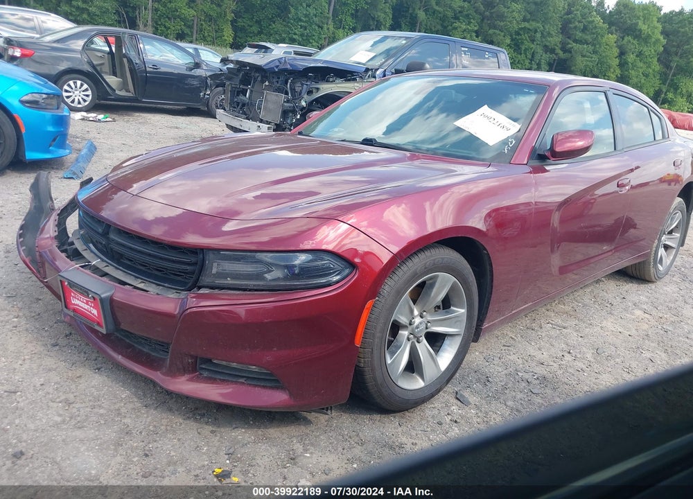 2018 DODGE CHARGER SXT PLUS RWD VIN: 2C3CDXHG0JH133810