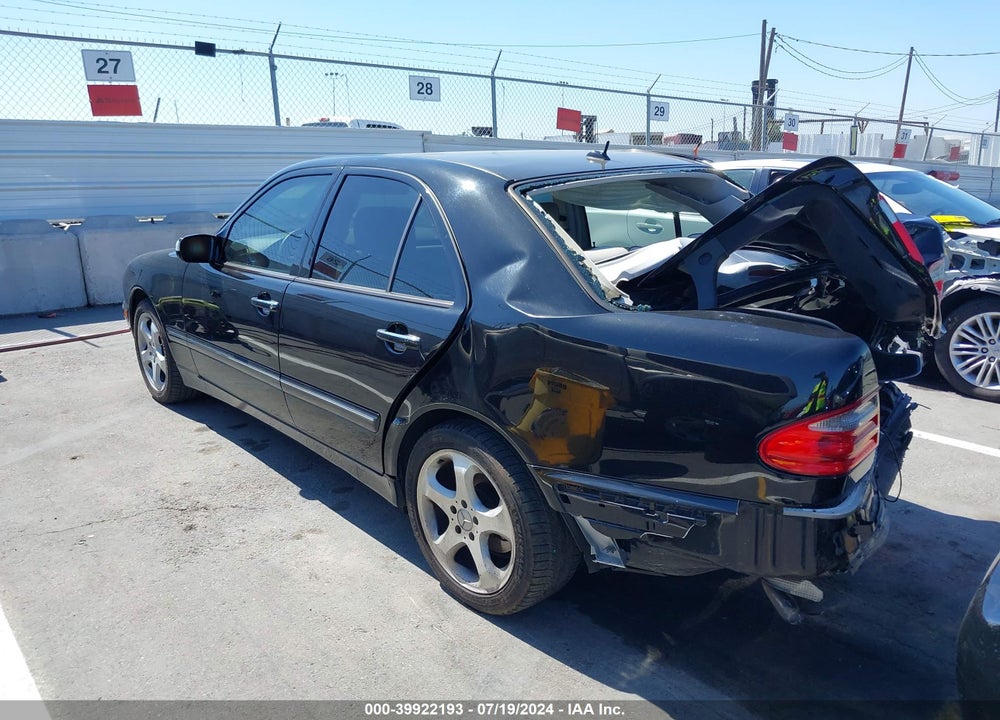 2002 MERCEDES-BENZ E 320 SPECIAL EDITION VIN: WDBJF65J12B493278