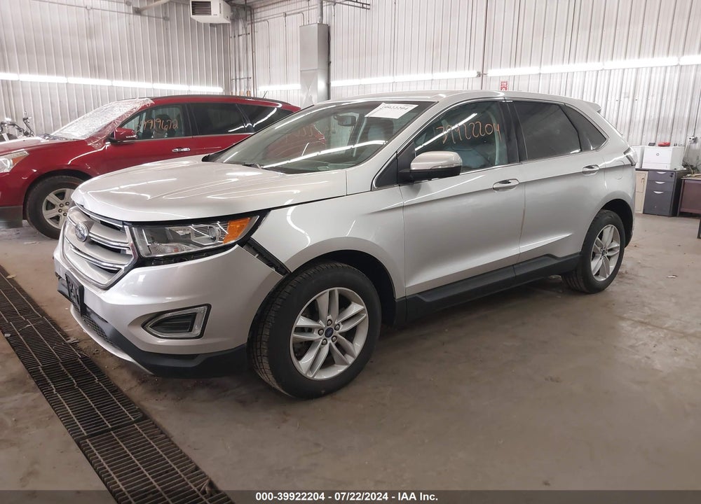 2015 FORD EDGE SEL VIN: 2FMTK4J95FBB71244