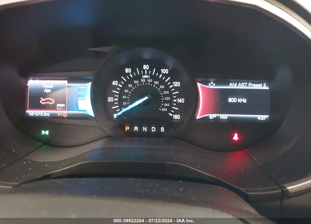 2015 FORD EDGE SEL VIN: 2FMTK4J95FBB71244