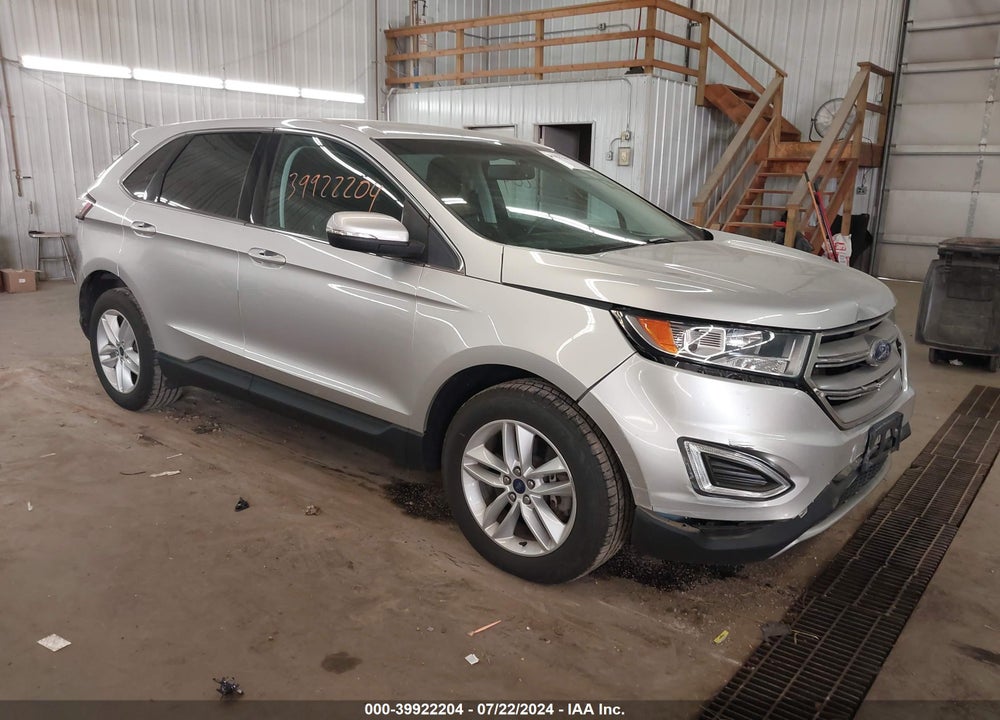 2015 FORD EDGE SEL VIN: 2FMTK4J95FBB71244