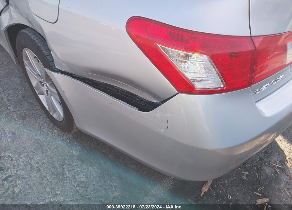 2007 LEXUS ES 350 VIN: JTHBJ46G772109411