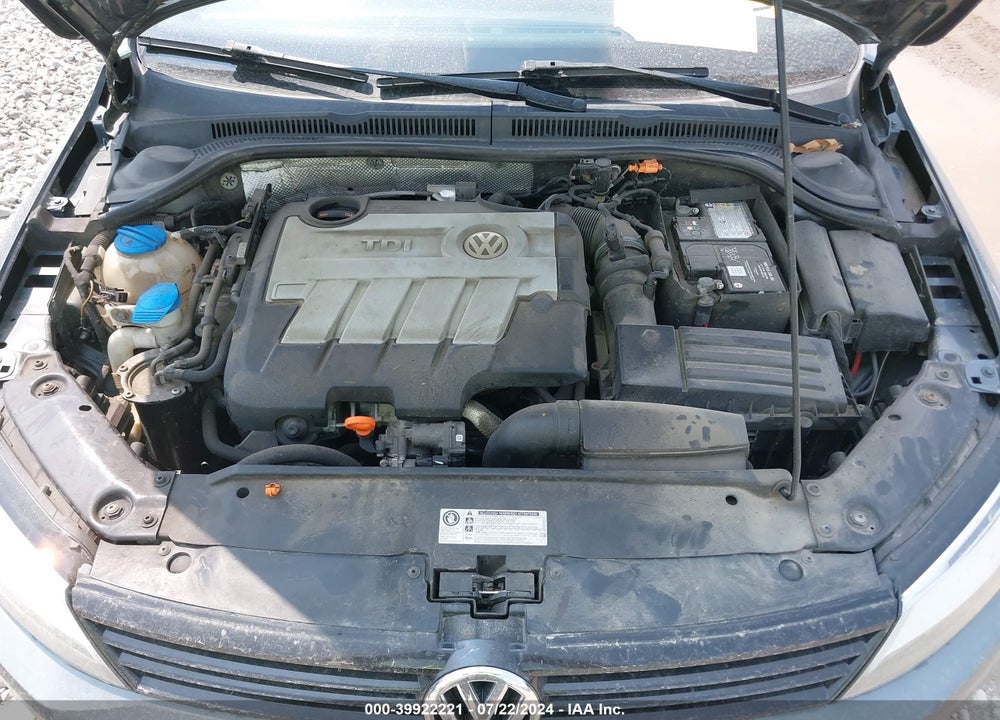 2012 VOLKSWAGEN JETTA 2.0L TDI VIN: 3VWLL7AJ0CM427830