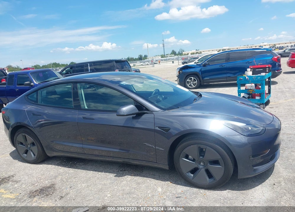 2023 TESLA MODEL 3 REAR-WHEEL DRIVE VIN: 5YJ3E1EA0PF673095