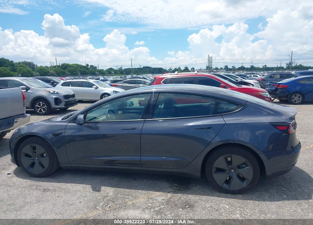 2023 TESLA MODEL 3 REAR-WHEEL DRIVE VIN: 5YJ3E1EA0PF673095
