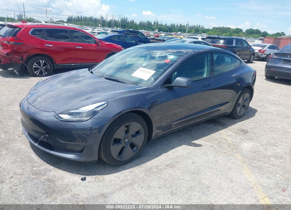 2023 TESLA MODEL 3 REAR-WHEEL DRIVE VIN: 5YJ3E1EA0PF673095