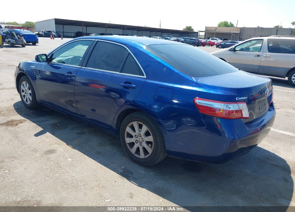 2007 TOYOTA CAMRY HYBRID VIN: JTNBB46K573009199
