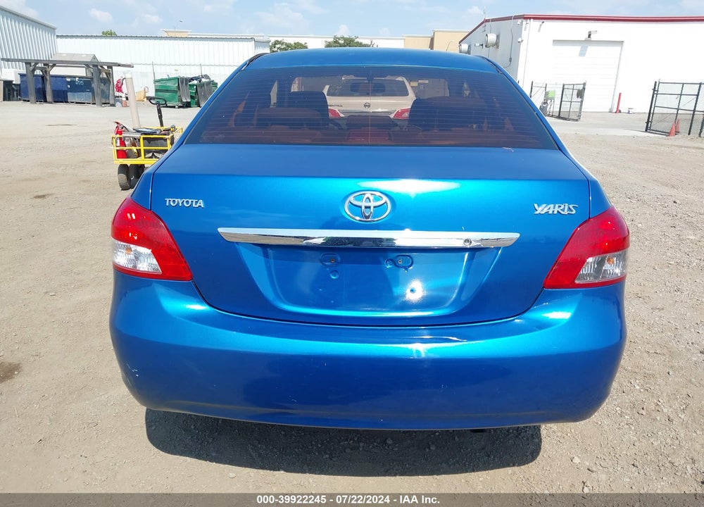 2010 TOYOTA YARIS VIN: JTDBT4K33A1378565