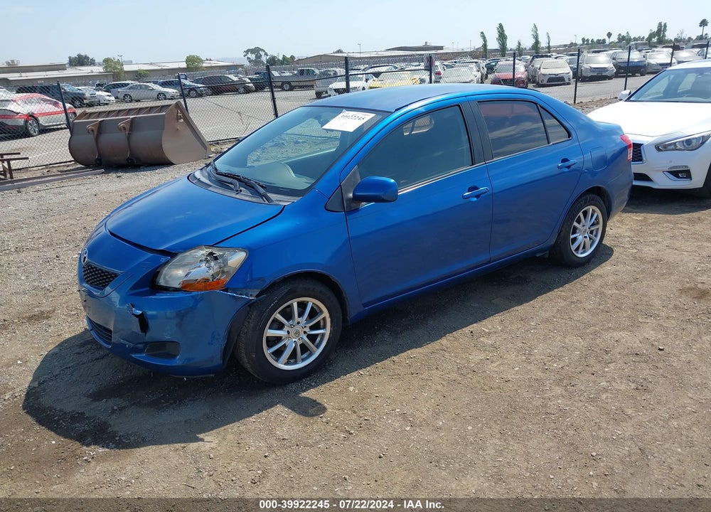 2010 TOYOTA YARIS VIN: JTDBT4K33A1378565