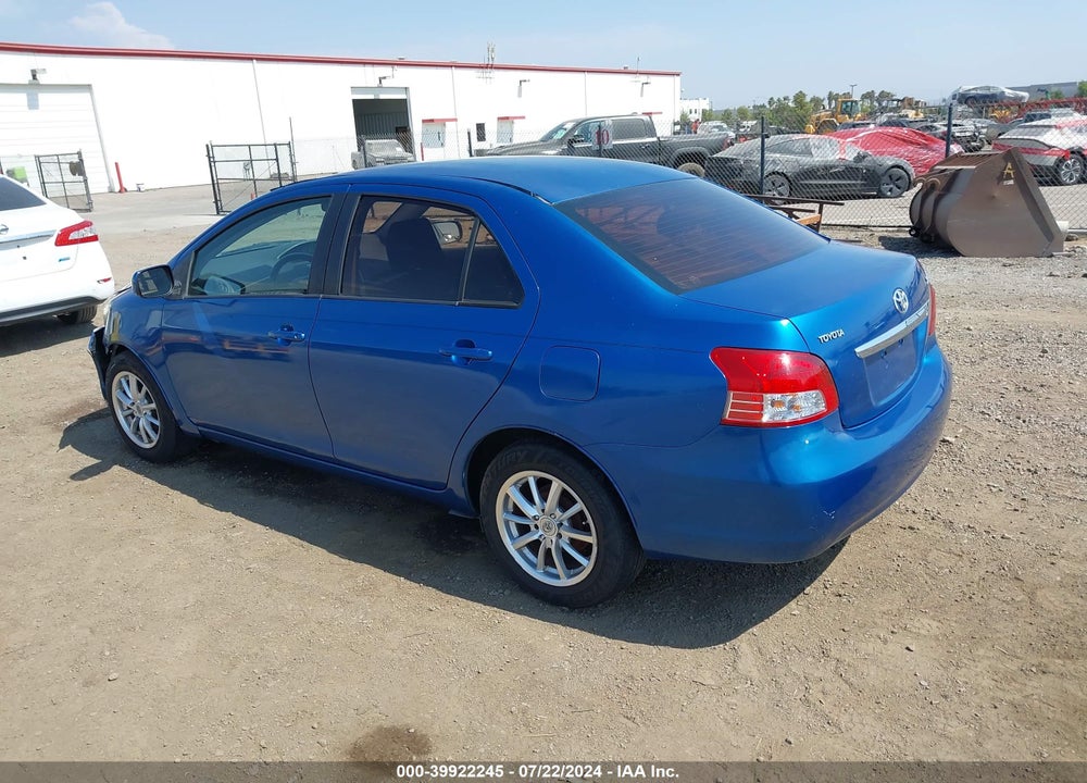 2010 TOYOTA YARIS VIN: JTDBT4K33A1378565