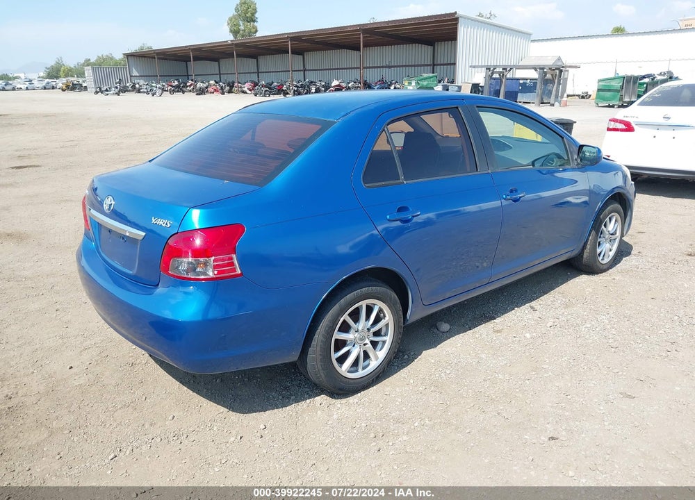 2010 TOYOTA YARIS VIN: JTDBT4K33A1378565